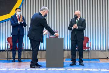 Ceremonia de entrega de Honores y Distinciones 2021 del Cabildo de Gran Canaria/TA.